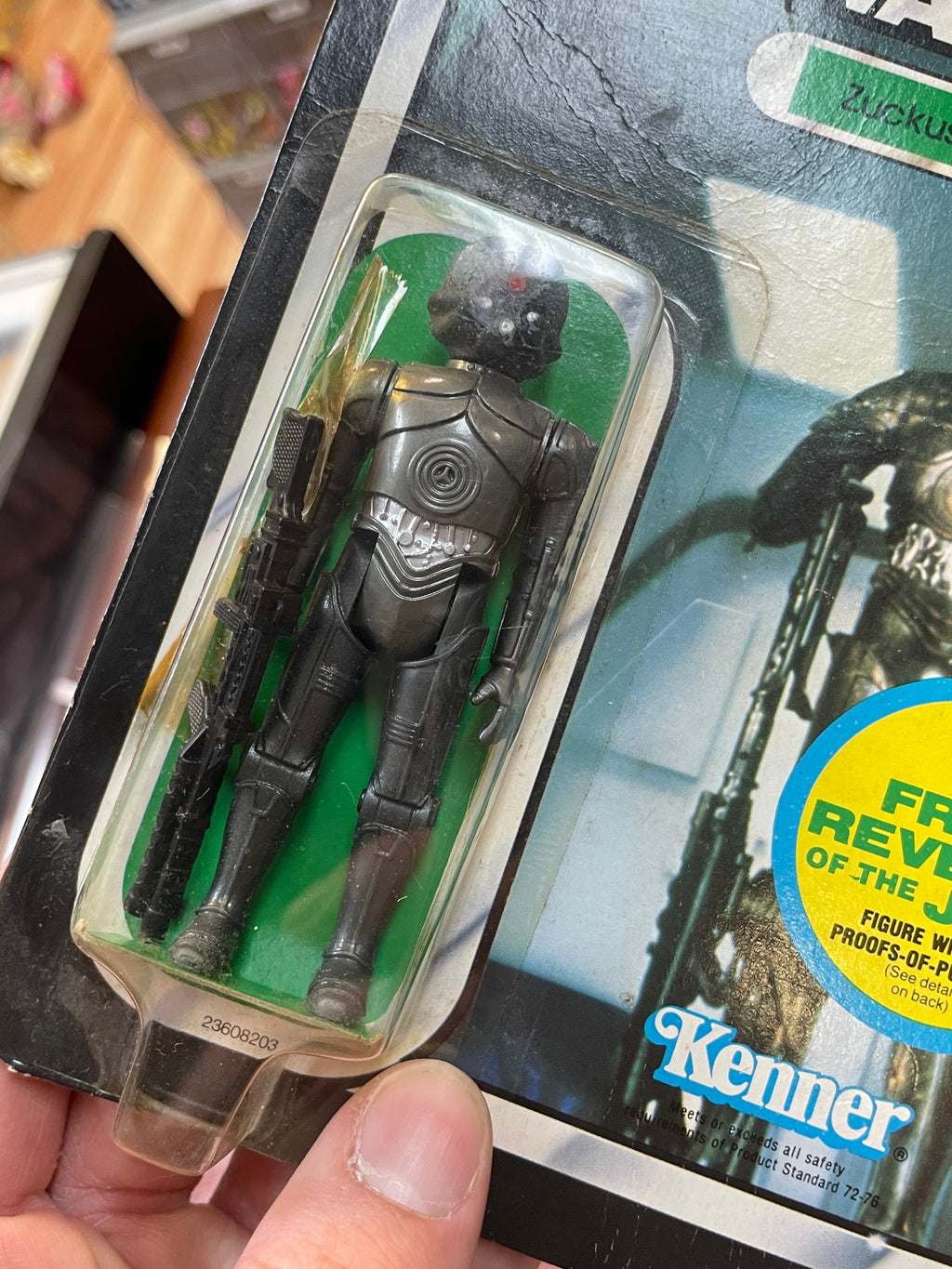 Zuckuss ESB 9507 (Vintage Star Wars, Kenner) **SEALED** product image 13, provided for visual reference and product detail