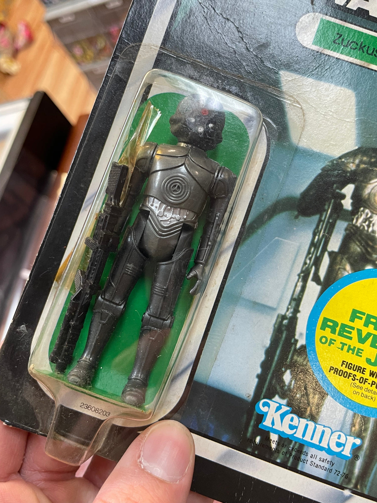 Zuckuss ESB 9507 (Vintage Star Wars, Kenner) **SEALED** product image 13, provided for visual reference and product detail