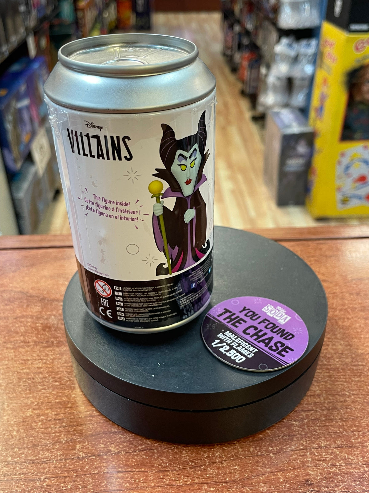 Maleficent Chase (Funko Soda Pop! Disney) product image 3, provided for visual reference and product detail review