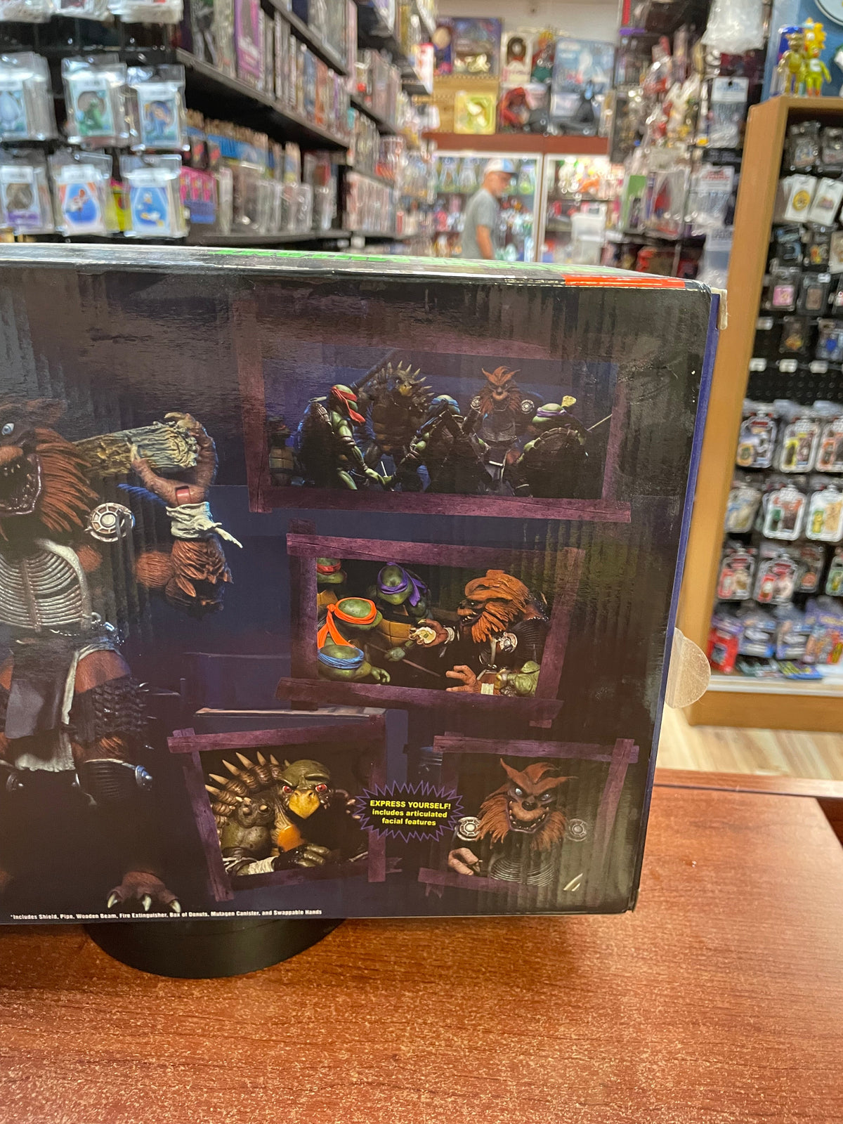 Tokka & Rahzar (NECA, TMNT Ninja Turtles) NEW product image 6, provided for visual reference and product detail review
