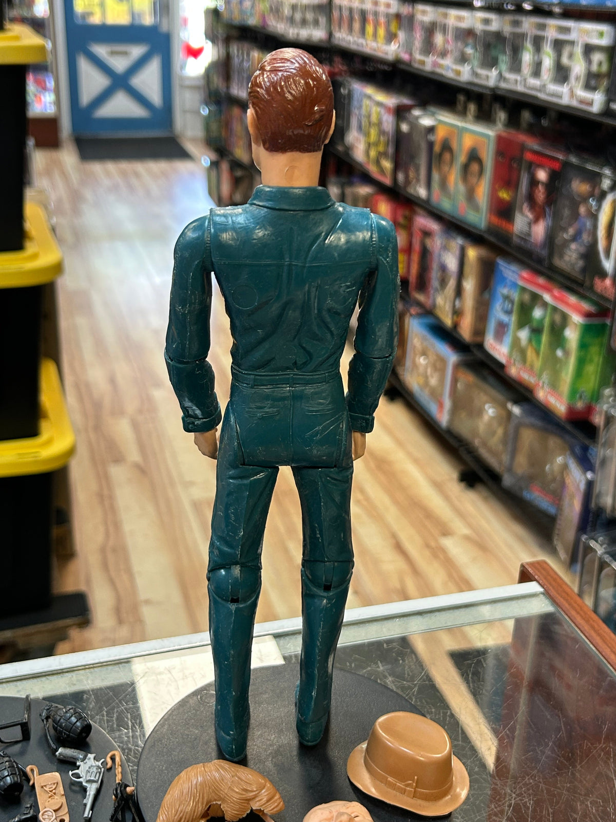 Double Agent with Accessories (Vintage Mike Hazard, Marx Toys) Loose product image 13, provided for visual reference and