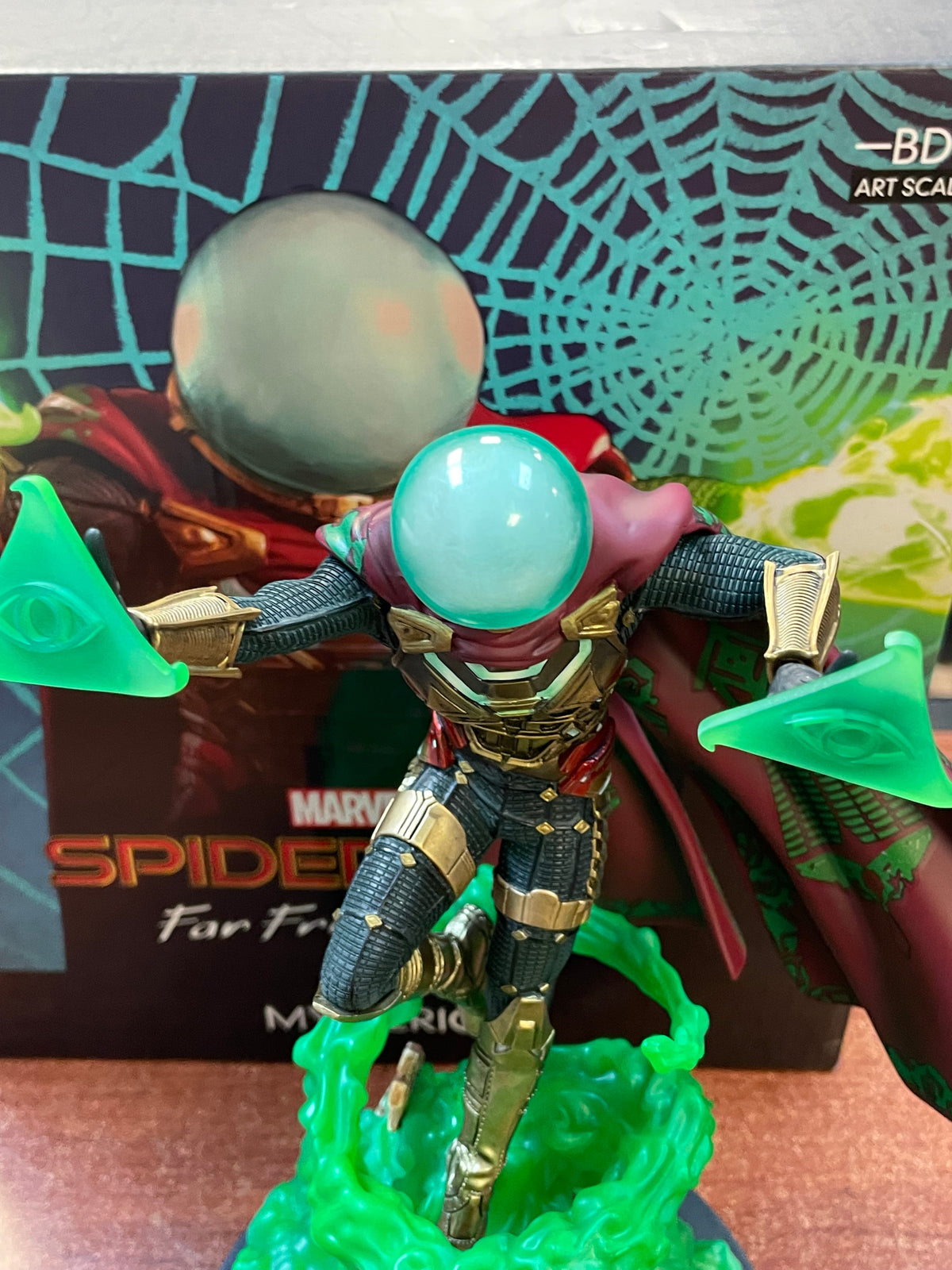Mysterio BDS Art Scale 1/10 (Marvel Spider-Man Far From Home, Iron Studios) COMPLETE product image 10, provided for visual