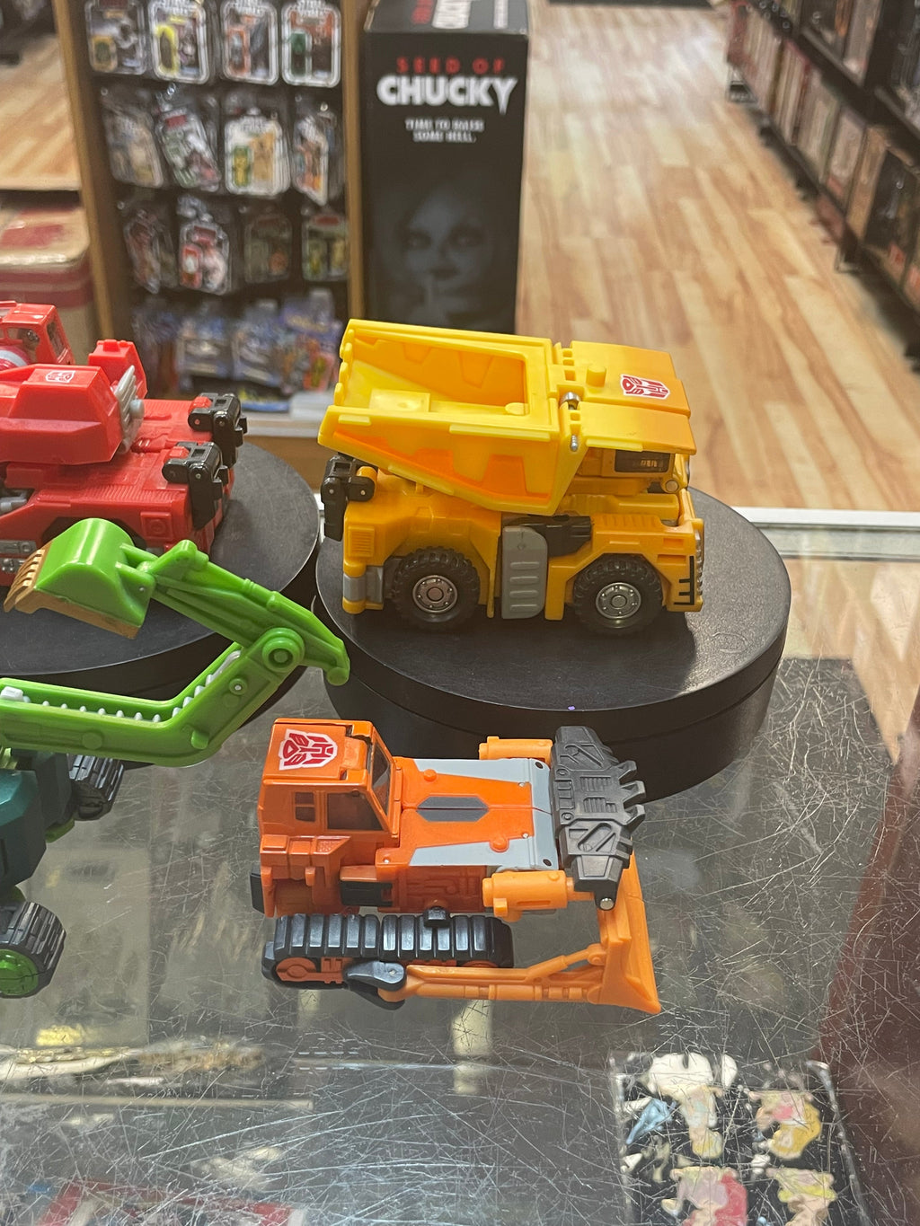 Transformers Build Team (Robots In Disguise, Heavyload, Hightower, Wedge, Grimlock) COMPLETE SET product image 3, provided