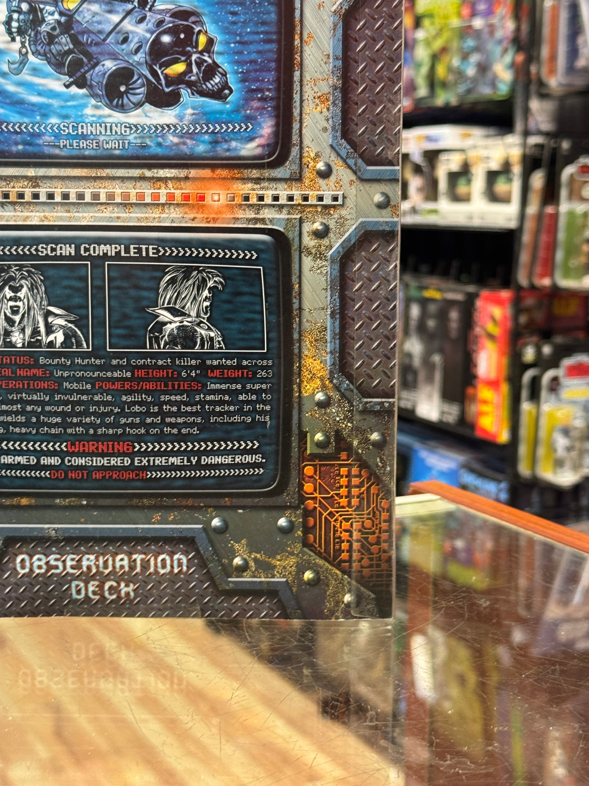 Lobo with Dog Deluxe (DC Classics Universe, Mattel) product image 7, provided for visual reference and product detail review