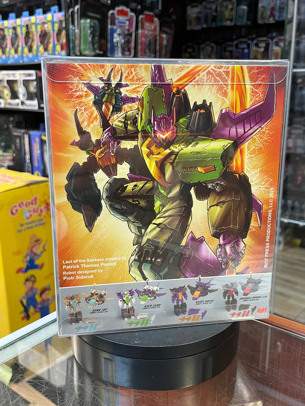 Warp Drive 08 (Last Of The Seekers, Riot Toys, Riot Press) SEALED product image 3, provided for visual reference and product