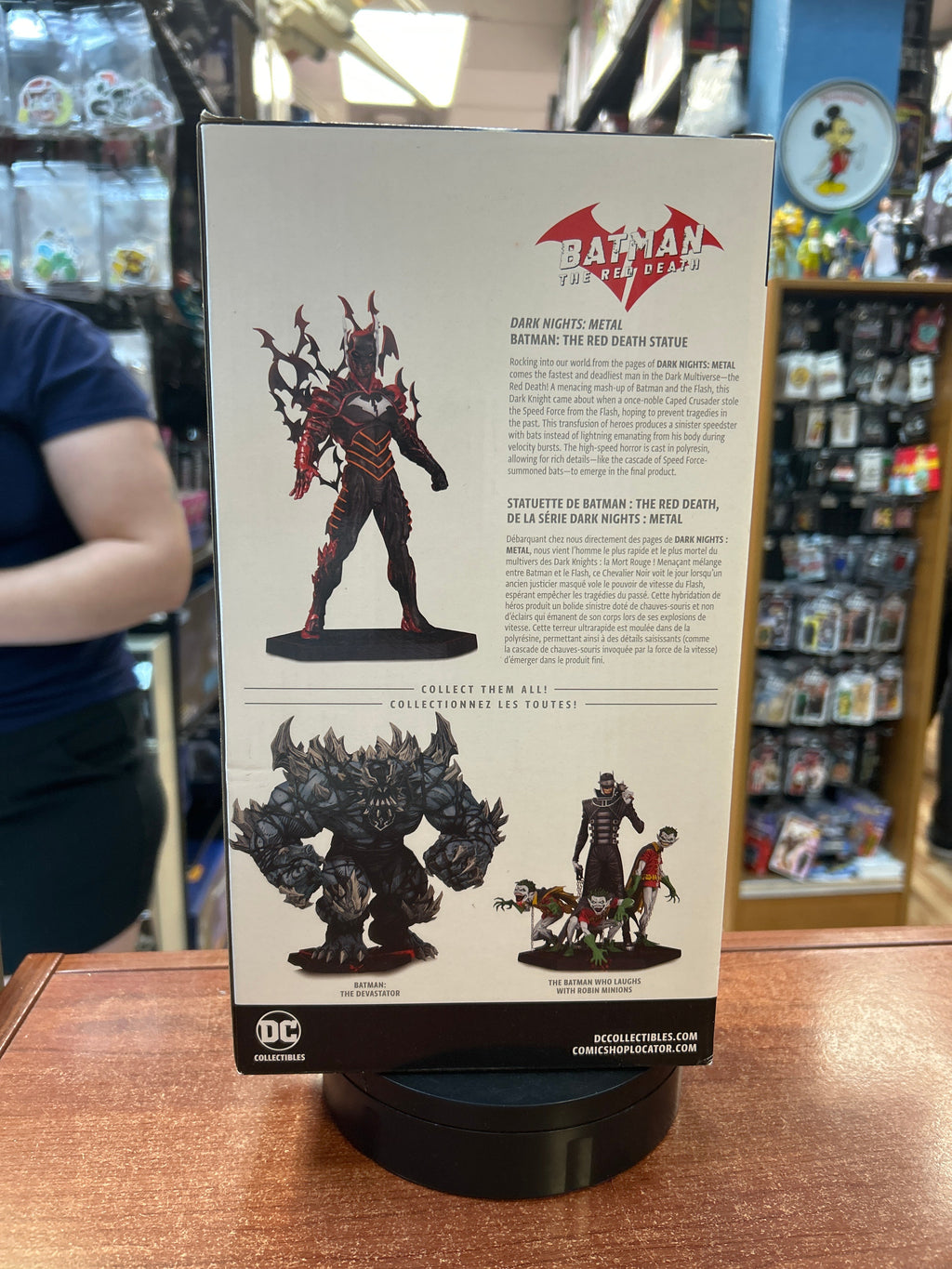 Red Death Batman Statue (Dc Collectibles, Batman The red Death) product image 7, provided for visual reference and product