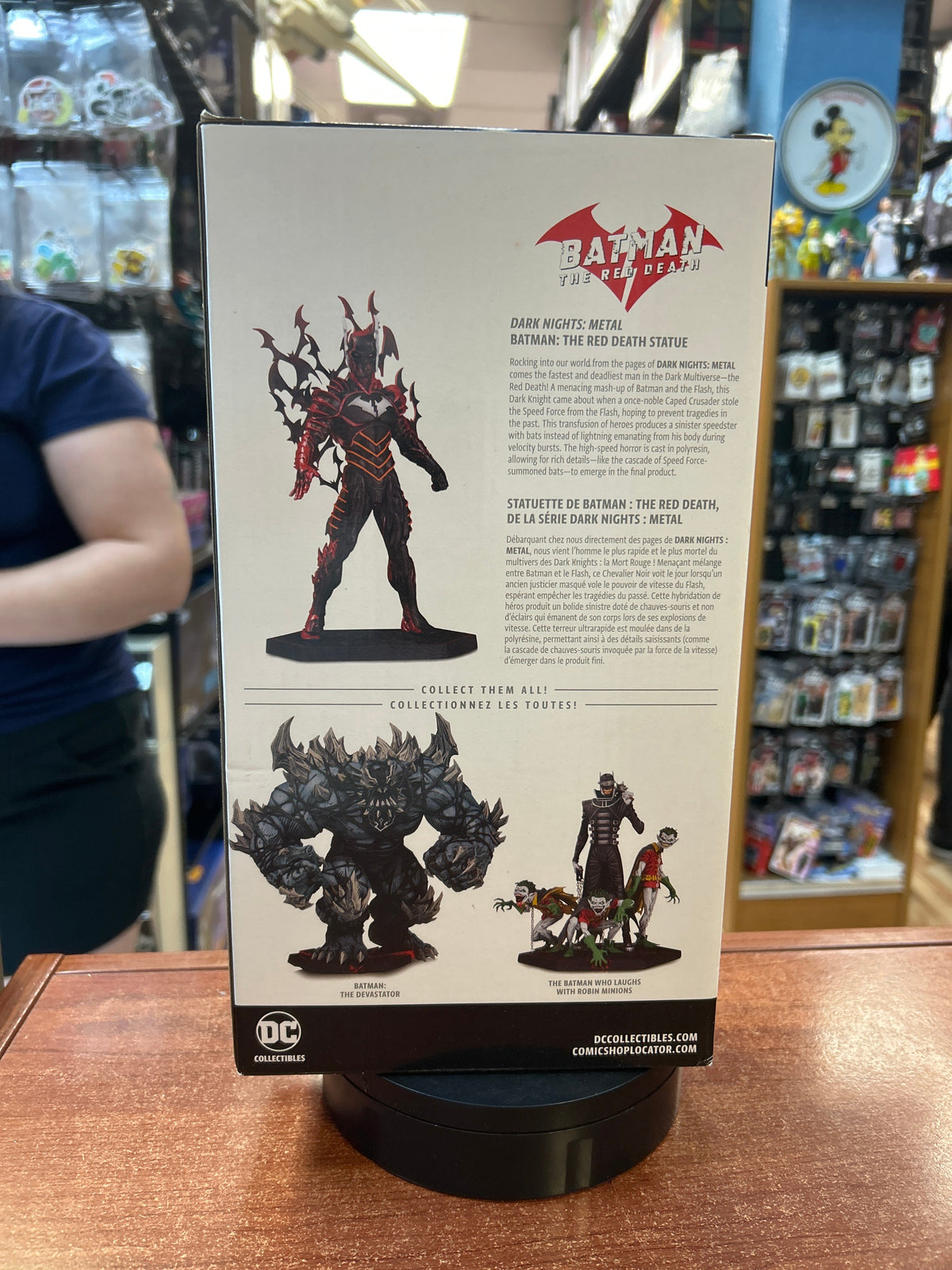 Red Death Batman Statue (Dc Collectibles, Batman The red Death) product image 7, provided for visual reference and product