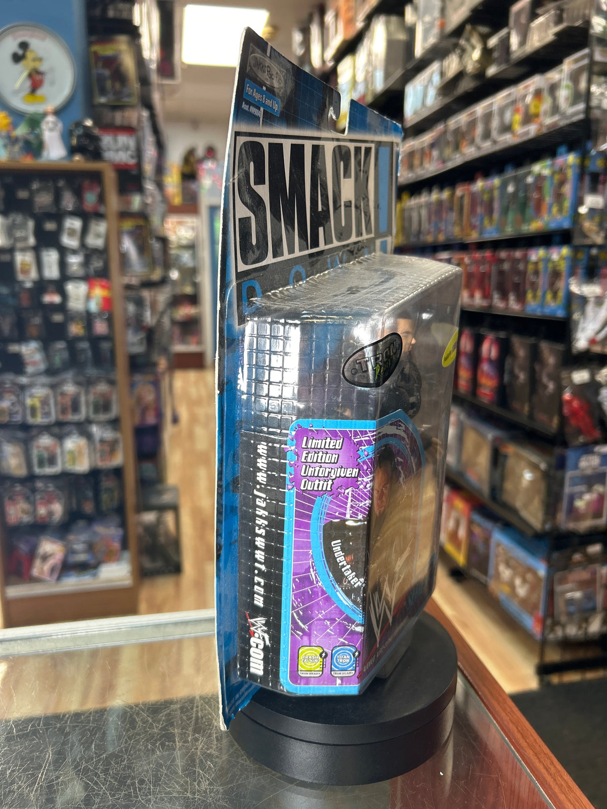 Undertaker -Titan Tron Smackdown- (Vintage WWE, Jakks) **SEALED** product image 2, provided for visual reference and product