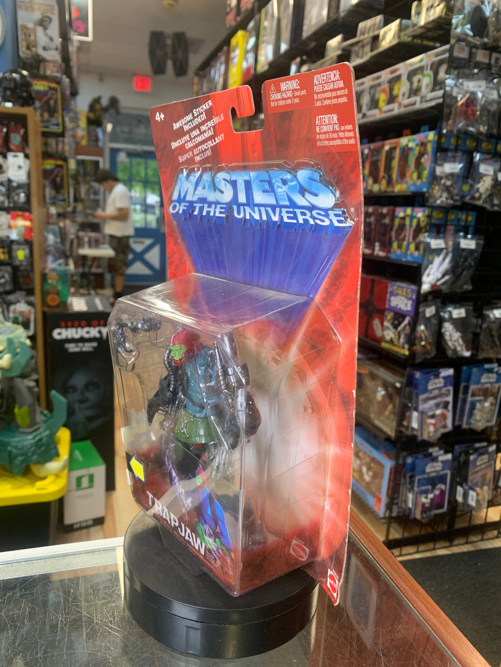 Trapjaw (Masters Of The Universe 200x, Mattel) **SEALED** product image 6, provided for visual reference and product detail