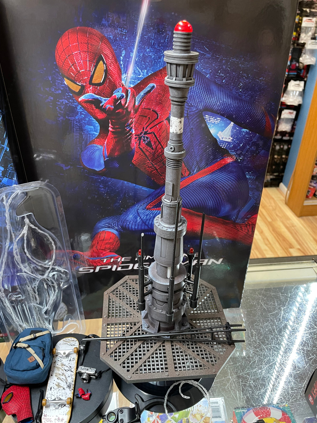 The Amazing Spider-Man Deluxe Version MMS772 (Hot Toys, Marvel Spider-Man) COMPLETE product image 4, provided for visual