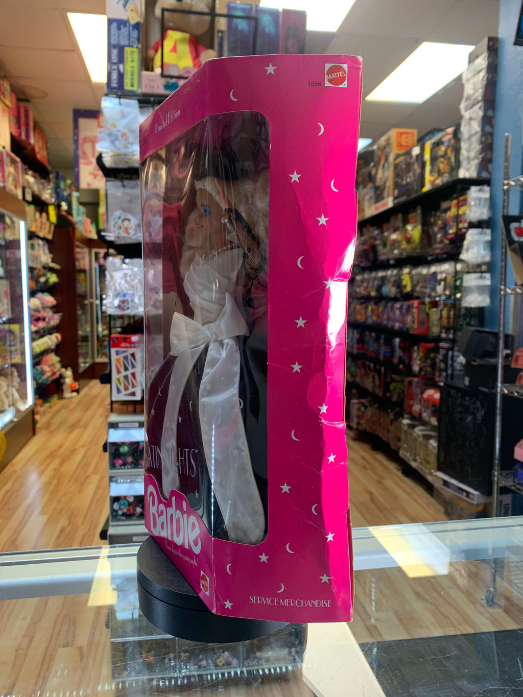 Barbie Satin Nights #1886 (Vintage Barbie, Mattel) **SEALED** product image 4, provided for visual reference and product