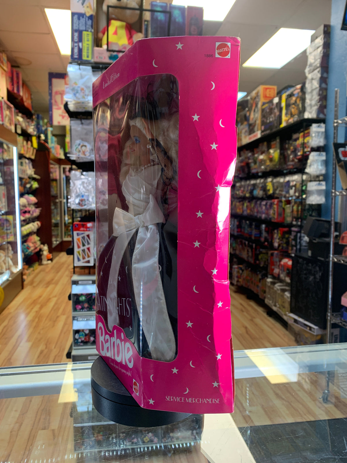 Barbie Satin Nights #1886 (Vintage Barbie, Mattel) **SEALED** product image 4, provided for visual reference and product