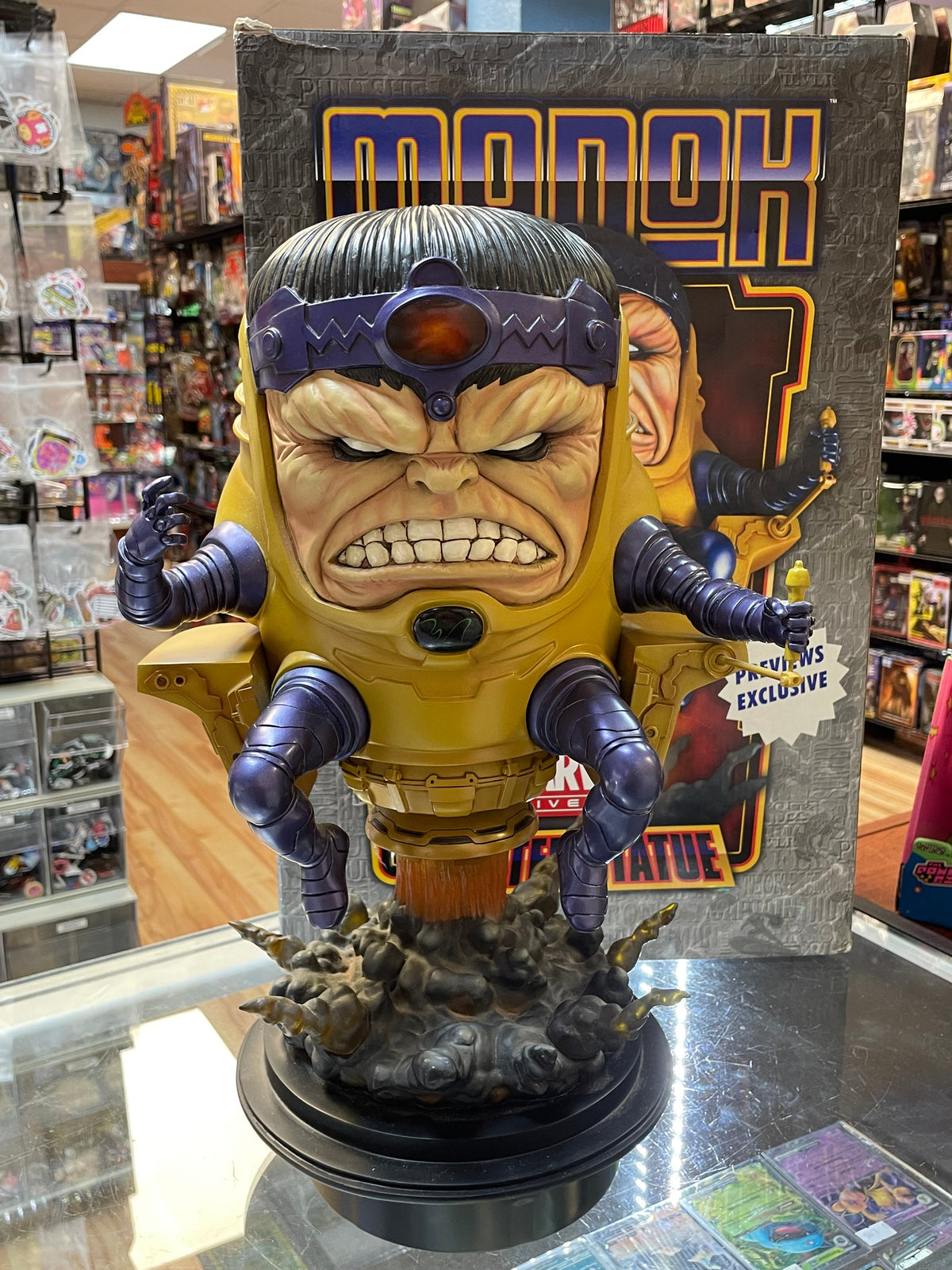 Modok Statue Preview Exclusive (Marvel, Bowen Designs) product image 1, provided for visual reference and product detail