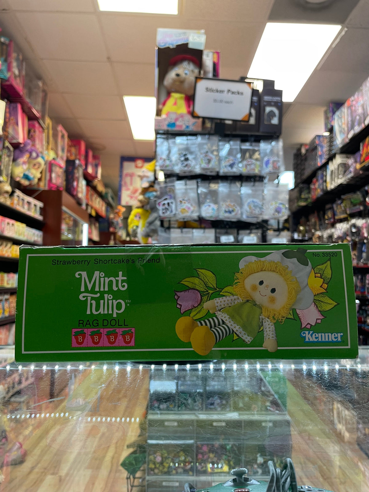 Mint Tulip Rag Doll (Vintage Strawberry Shortcake, Kenner) **SEALED** product image 5, provided for visual reference and