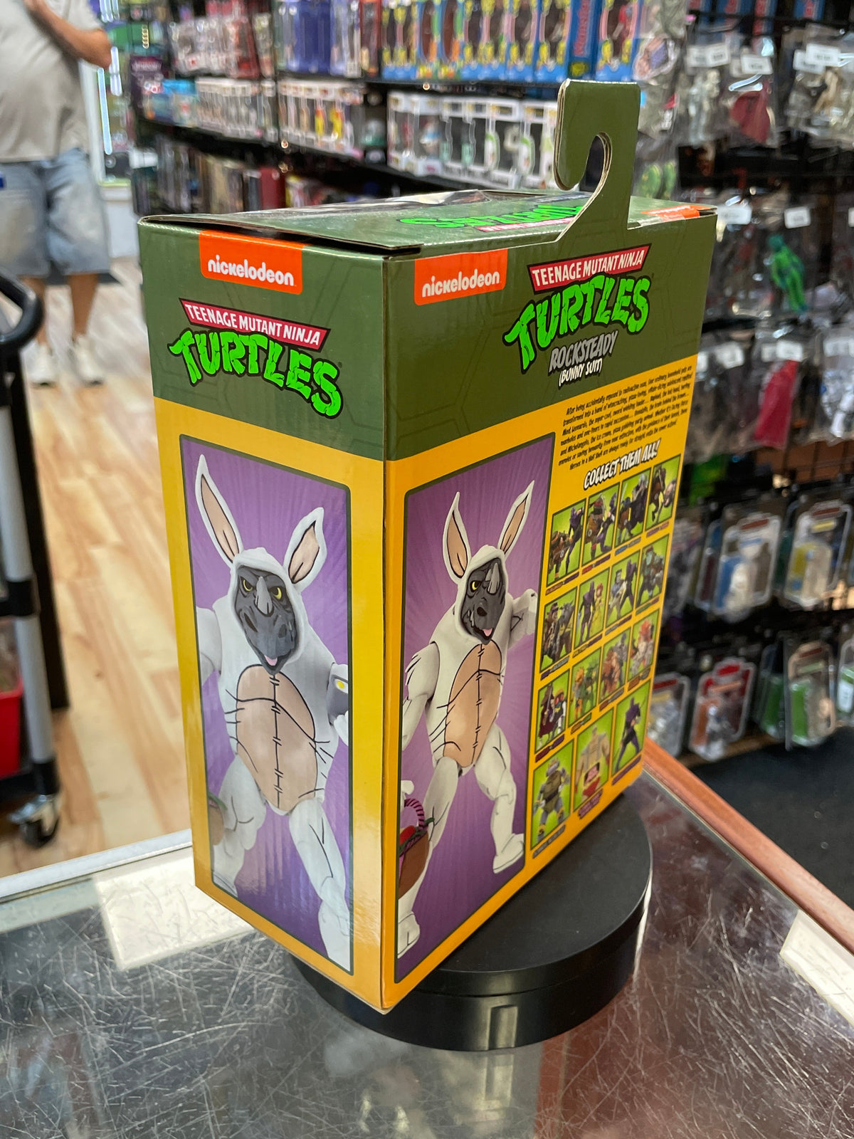 Rocksteady Bunny Suit (TMNT Teenage Ninja Turtles, Neca) SEALED product image 2, provided for visual reference and product