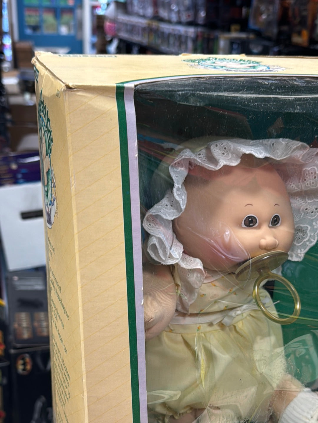 Clea Joette Preemie with Papers Box (Vintage CPK Cabbage Patch Kid, Coleco) product image 9, provided for visual reference