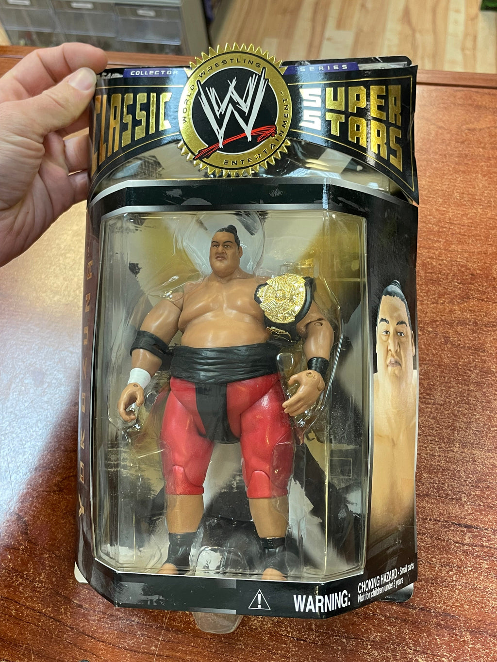 Yokozuna (WWF Classic Superstars, Jakks) **SEALED** product image 5, provided for visual reference and product detail review