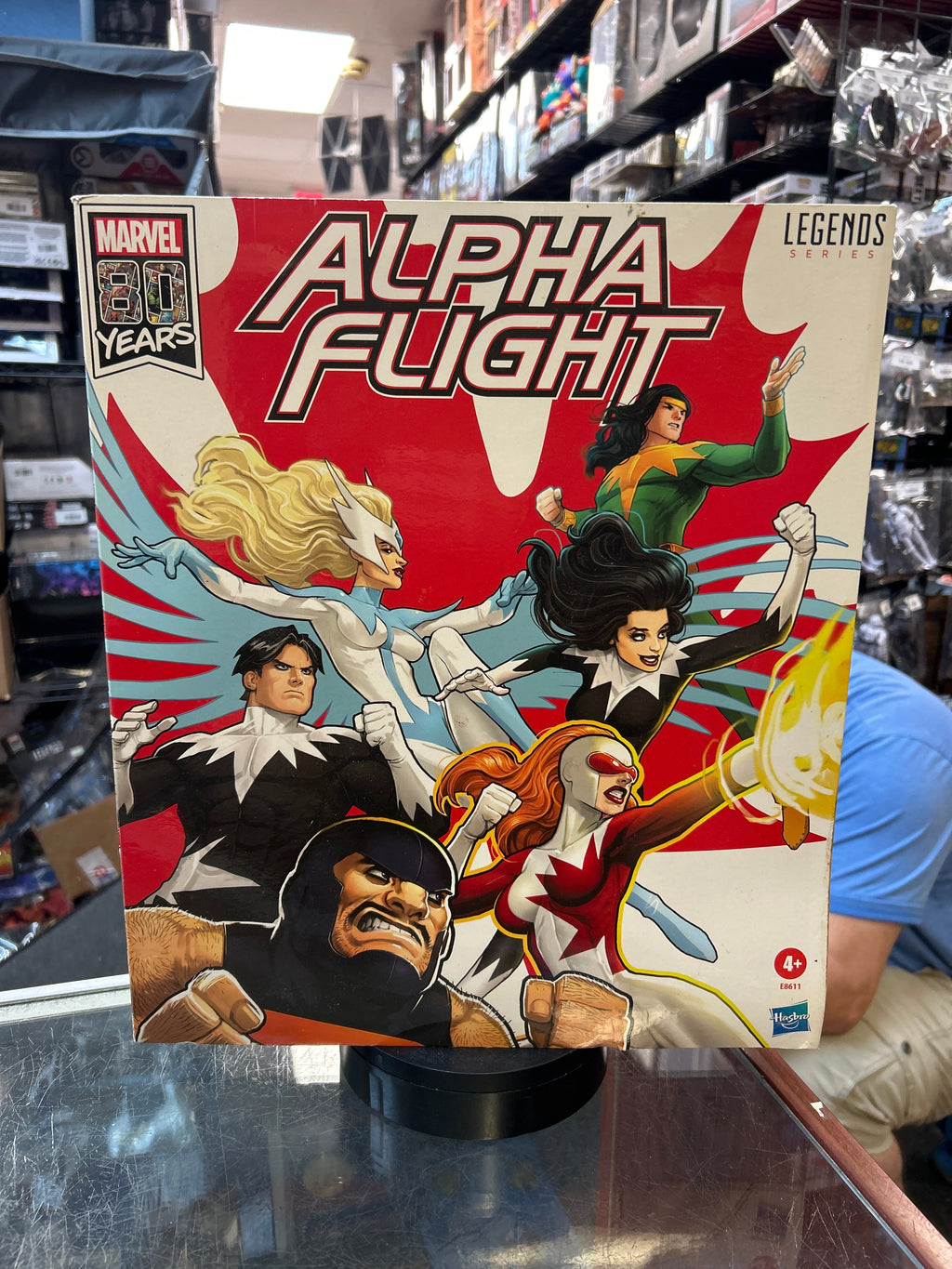 Alpha Flight (Marvel Legends, Hasbro) **SEALED** product image 1, provided for visual reference and product detail review