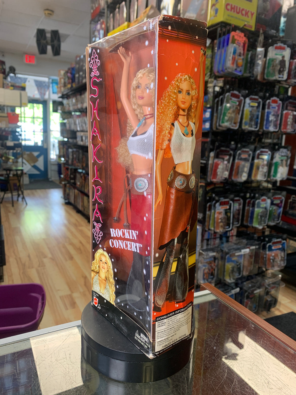 Shakira Rockin’ Concert #B8485 (Mattel, Barbie) WORKING product image 5, provided for visual reference and product detail
