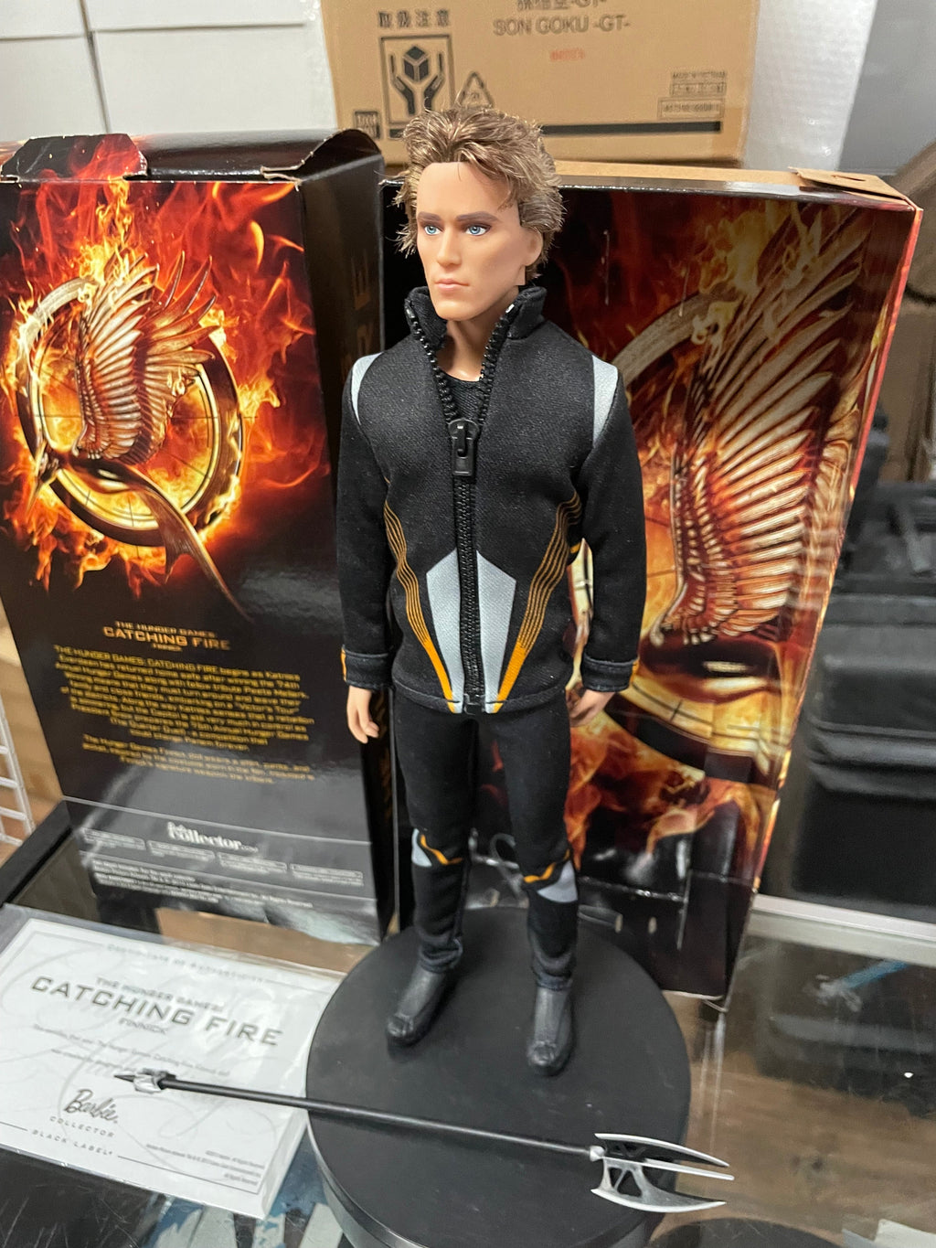 Catching Fire Finnick Odair #X8273 (Vintage Barbie, Mattel) **SEALED** product image 2, provided for visual reference and