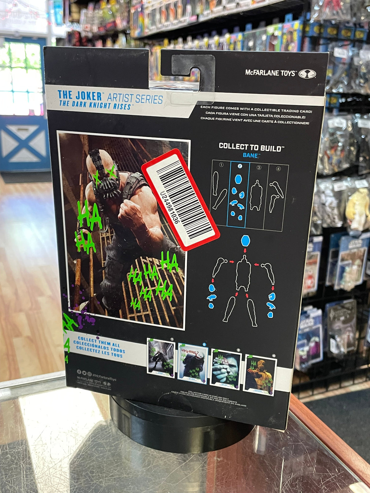 The Joker Artist Series (DC Multiverse McFarlane Toys, Batman TDKR) SEALED product image 3, provided for visual reference