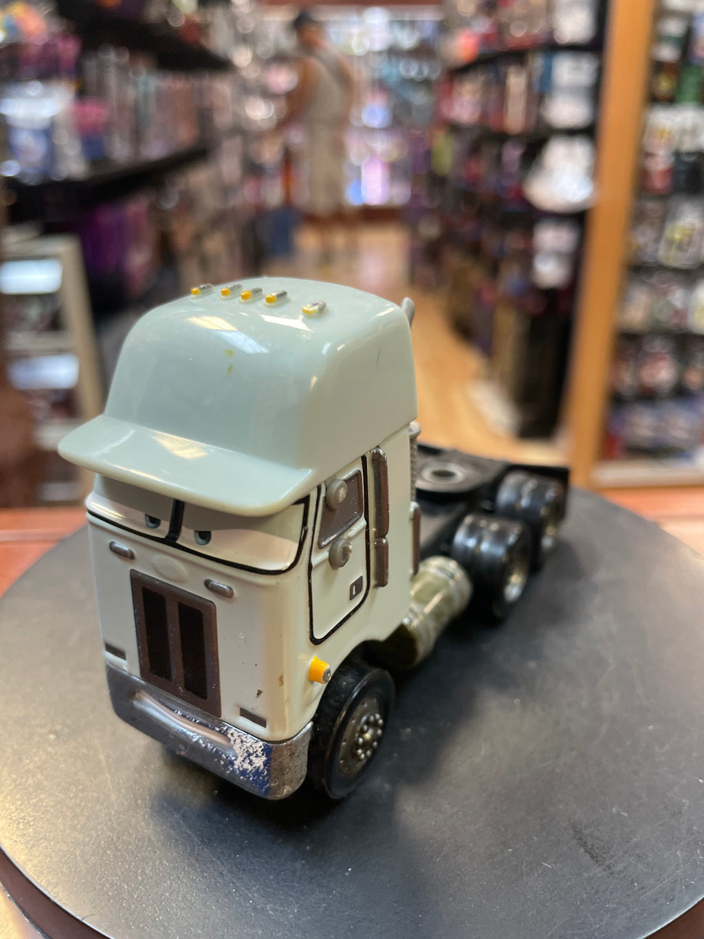 Chet Boxkaar Hauler (Pixar Cars, Mattel Diecast) **LOOSE** product image 2, provided for visual reference and product detail