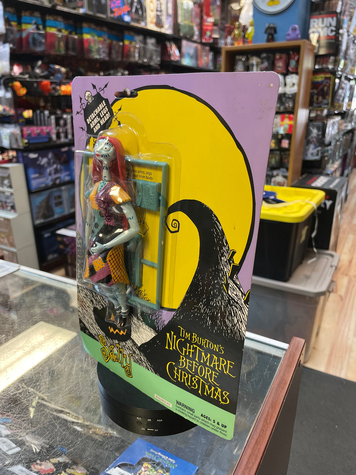 Sally with Detachable Limbs (Vintage Nightmare Before Christmas, Hasbro) **SEALED** product image 2, provided for visual