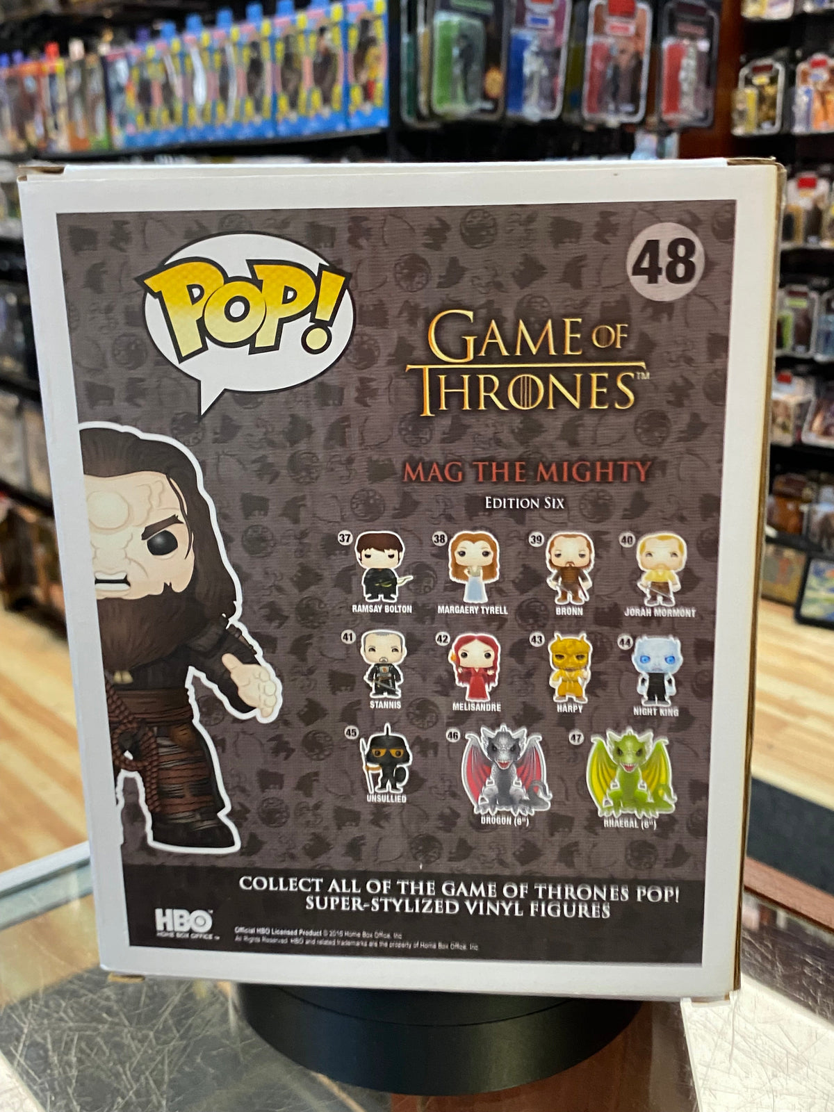 Mag the Mighty #48 SDCC (Funko Pop, Game of Thrones) product image 3, provided for visual reference and product detail review