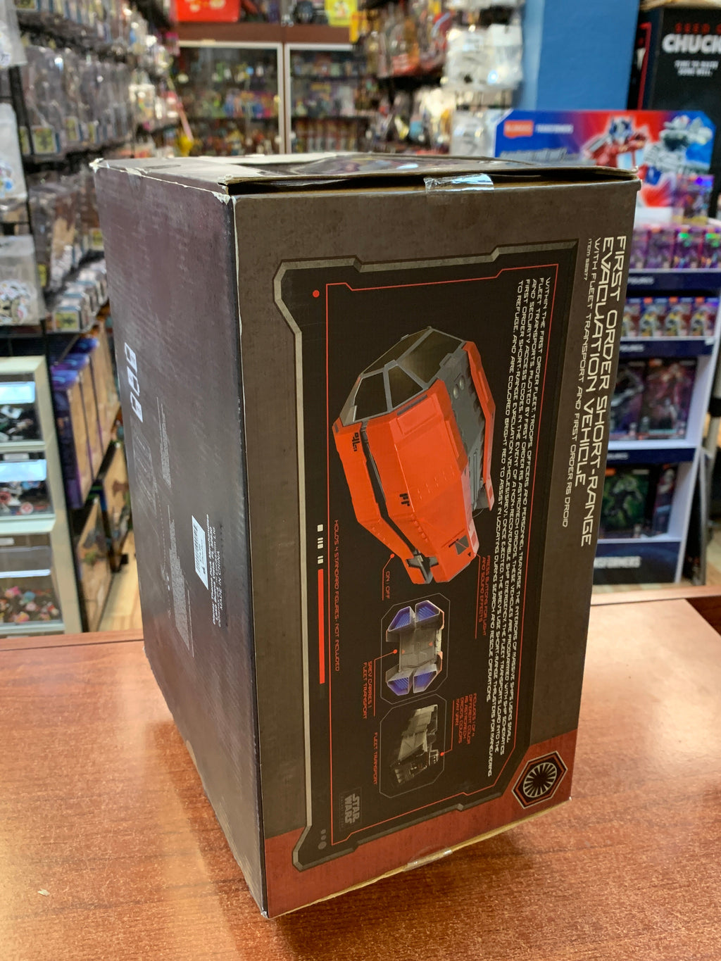 First Order Short-Range Evacuation Vehicle with Droid (Star Wars Disney) OPEN BOX product image 15, provided for visual