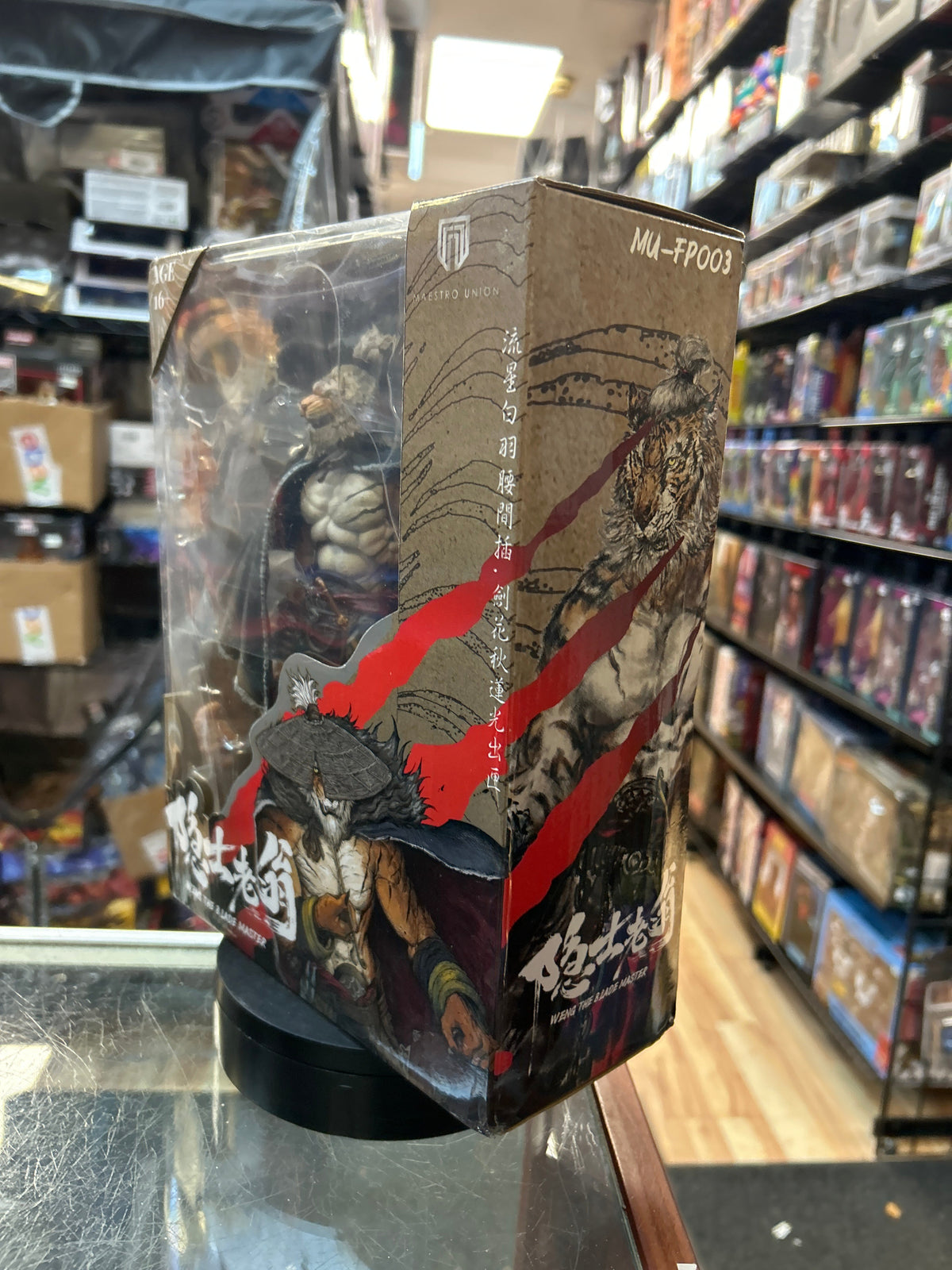 Weng the Blademaster 1/12 Scale (Veteran Villain, Furay Planet) **COMPLETE** product image 6, provided for visual reference