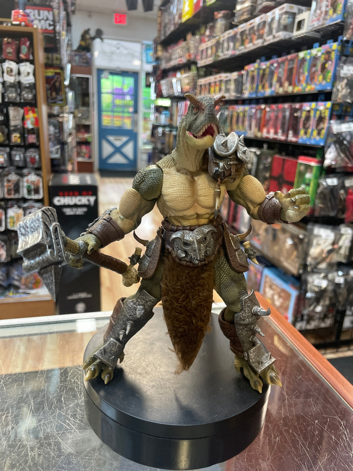 Carnotaurus 1/12 Scale (Dinosaur Battlefield, Axytoys) **INCOMPLETE** product image 3, provided for visual reference and