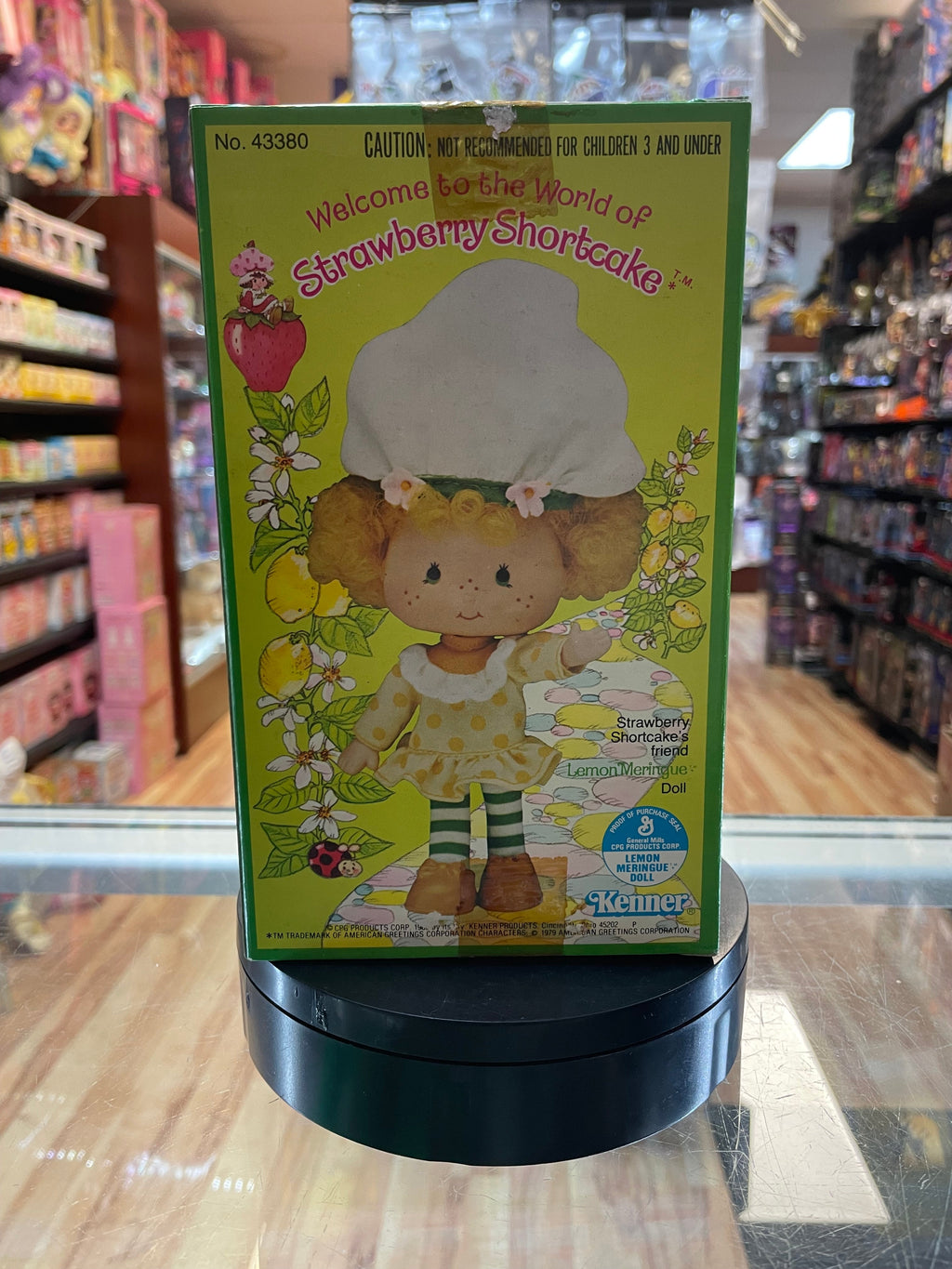 Lemon Meringue Doll (Vintage Strawberry Shortcake, Kenner) **SEALED** product image 3, provided for visual reference and