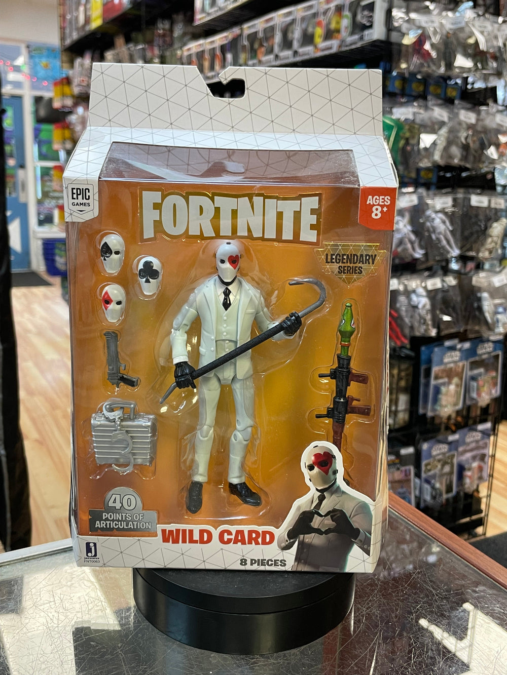 Wild Card (Fortnite, Epic Games, Jazwares) SEALED
