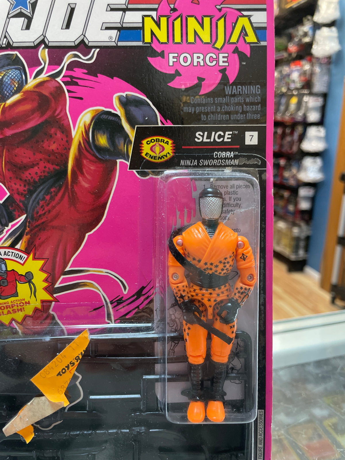 Slice Ninja Force (Vintage GI Joe, Hasbro) Sealed product image 3, provided for visual reference and product detail review