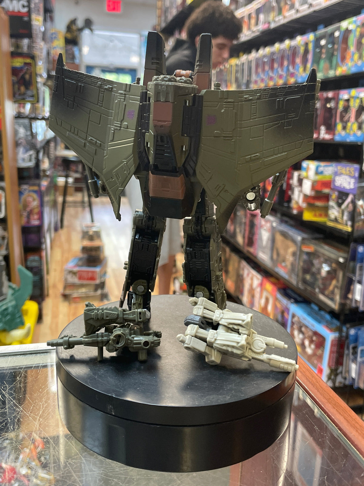 Sparkless Seeker Voyager Class (Transformers War For Cybertron, Hasbro) **COMPLETE** product image 4, provided for visual