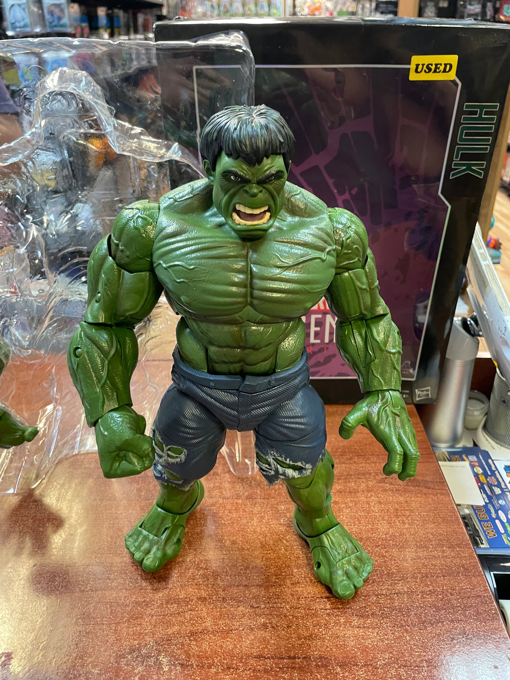 Incredible Hulk -Deluxe- (Marvel Legends, Hasbro) **COMPLETE** product image 3, provided for visual reference and product