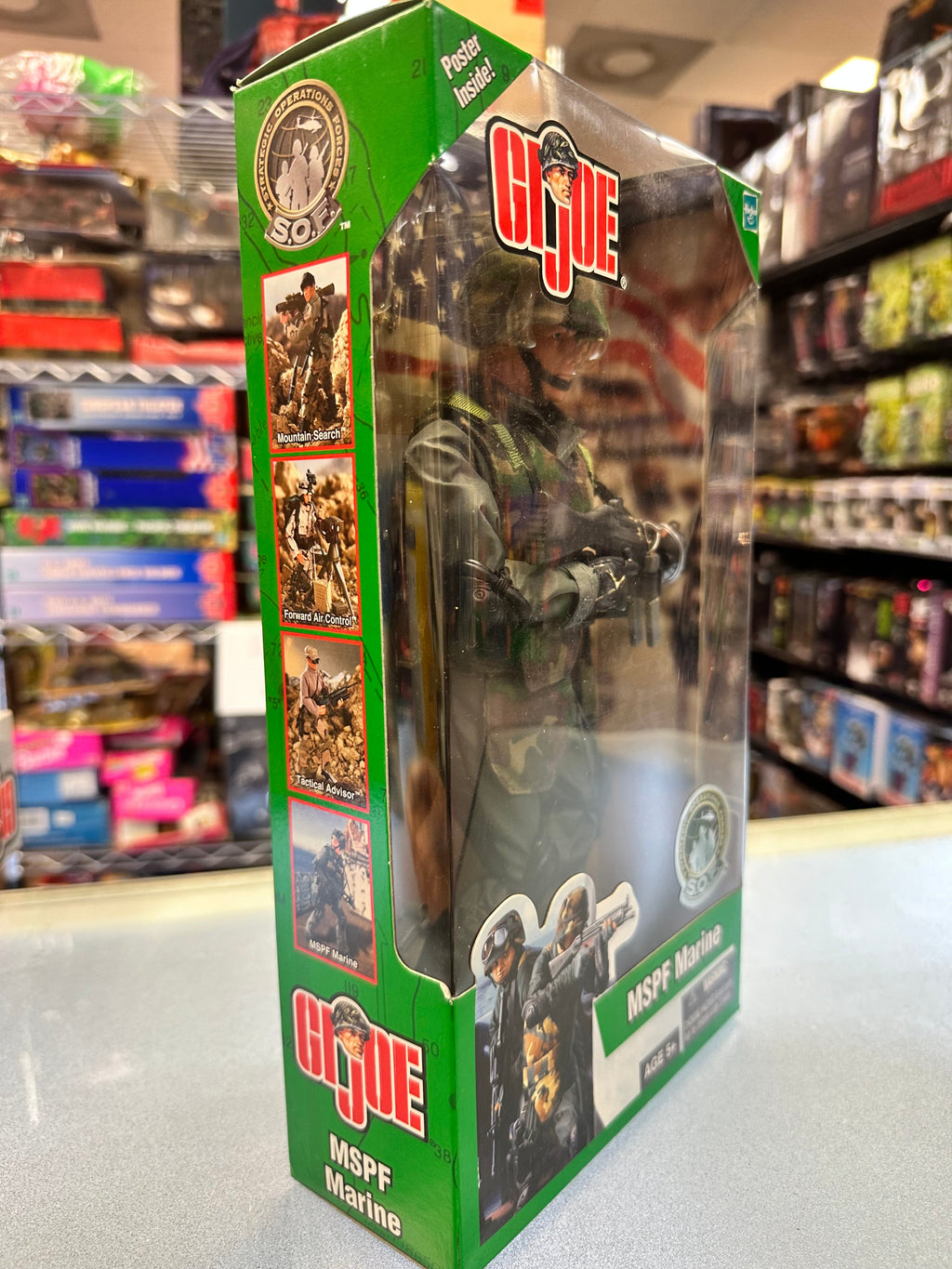MSPF Marine (Vintage G.I. Joe, Hasbro) Sealed product image 2, provided for visual reference and product detail review