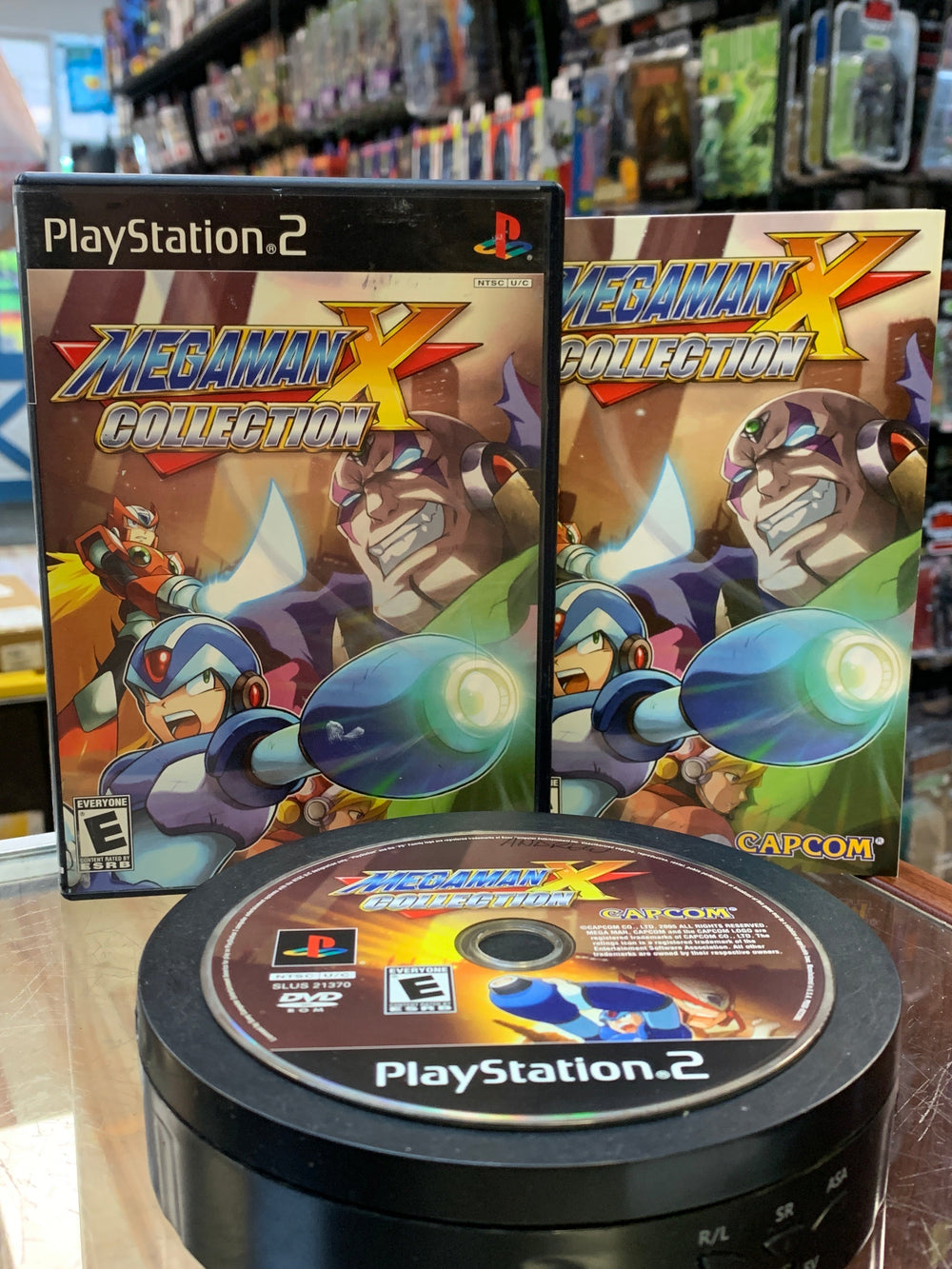 Mega man X Collection (Sony Playstation PS2, Video Game) **COMPLETE**