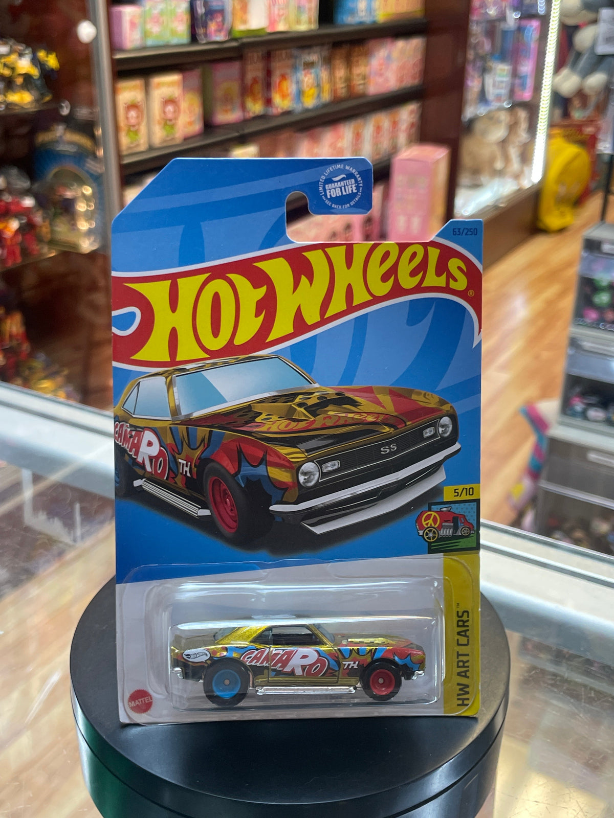 “68 Copo Camaro” Super Treasure Hunt (Hot Wheels, Mattel) product image 1, provided for visual reference and product detail