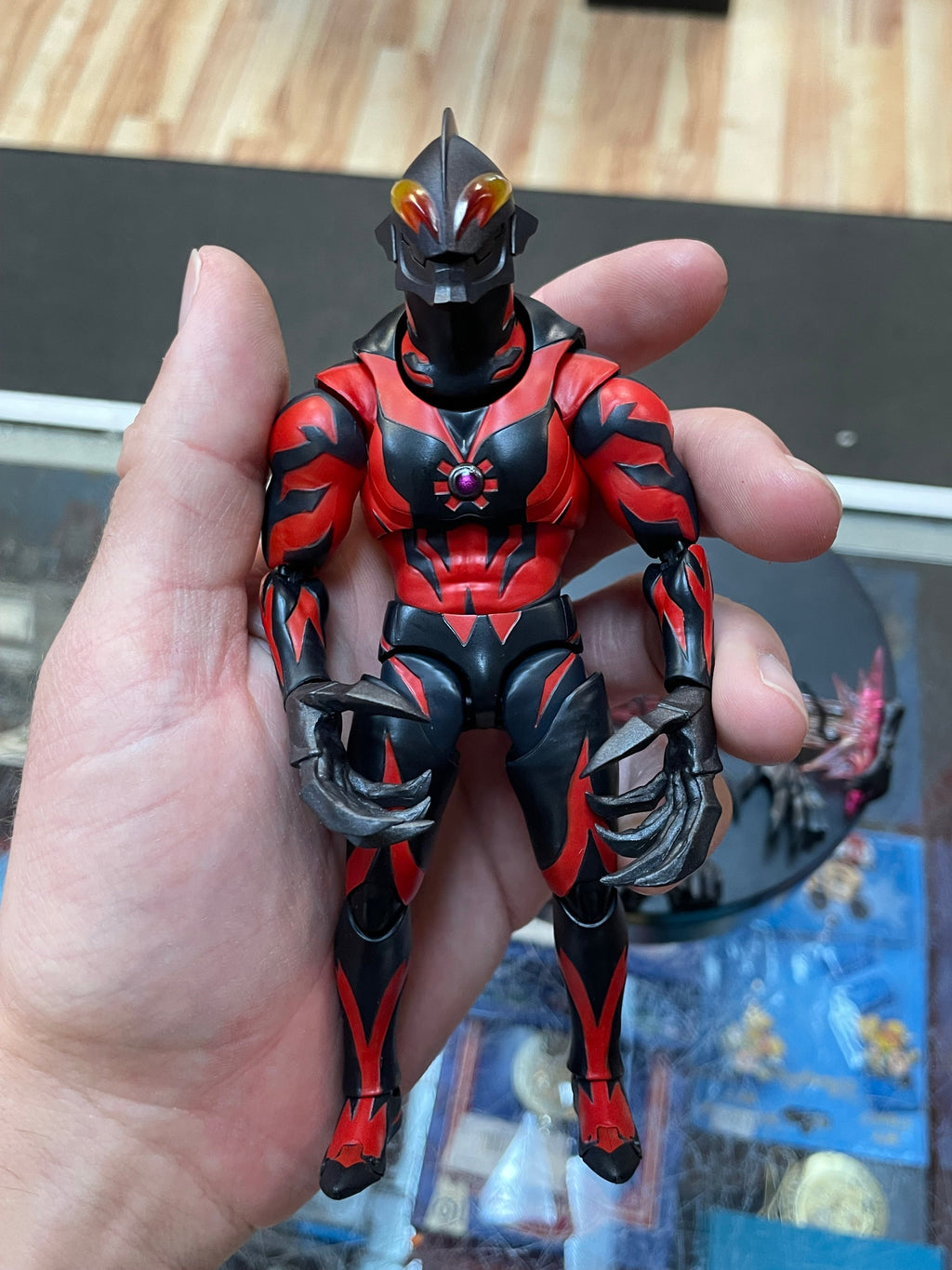 Ultraman Belial Darkness Heels Ver. (Bandai SH Figuarts, Ultra man) COMPLETE product image 10, provided for visual reference