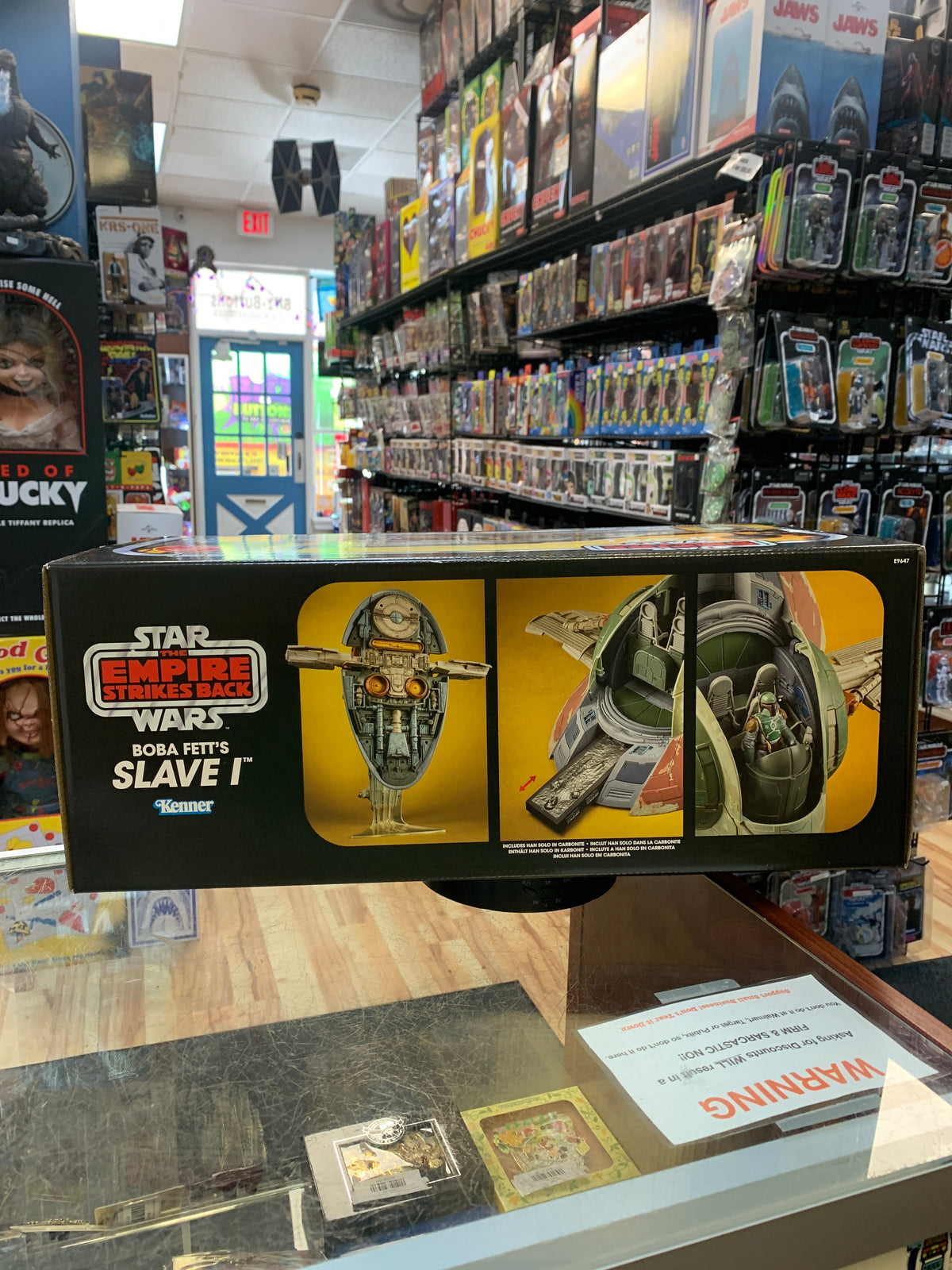 Boba Fett Slave One (Star Wars Vintage Collection, Hasbro) SEALED product image 3, provided for visual reference and product