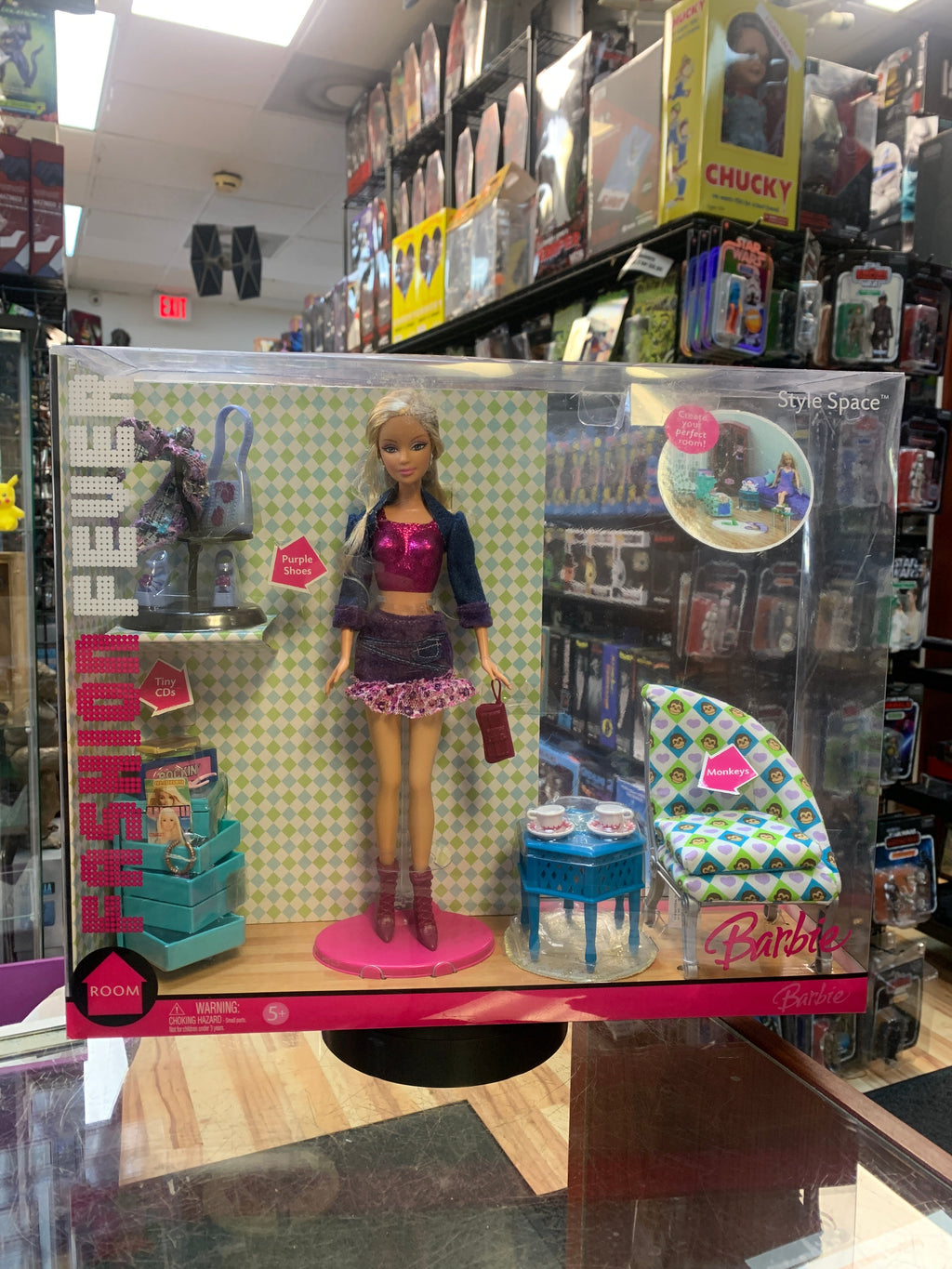 Fashion Fever Style Space Room k3550 (Mattel, VintageBarbie) product image 1, provided for visual reference and product