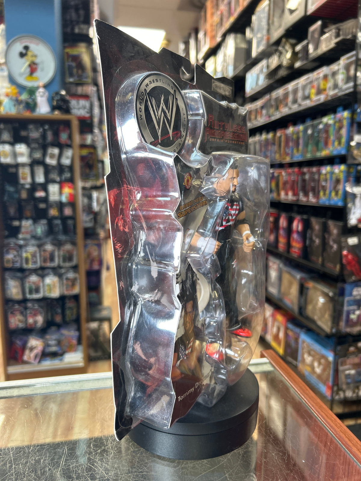 Tommy Dreamer -Ruthless Aggression- (Vintage WWE, Jakks) **SEALED** product image 2, provided for visual reference and