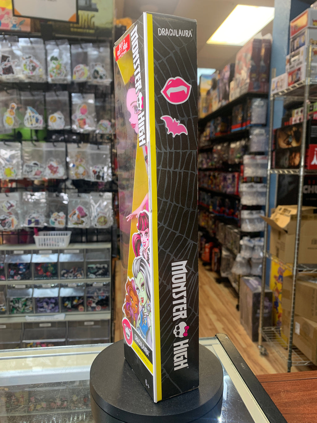 Draculaura Skullette DNV67 (Vintage Monster High, Mattel) SEALED product image 6, provided for visual reference and product