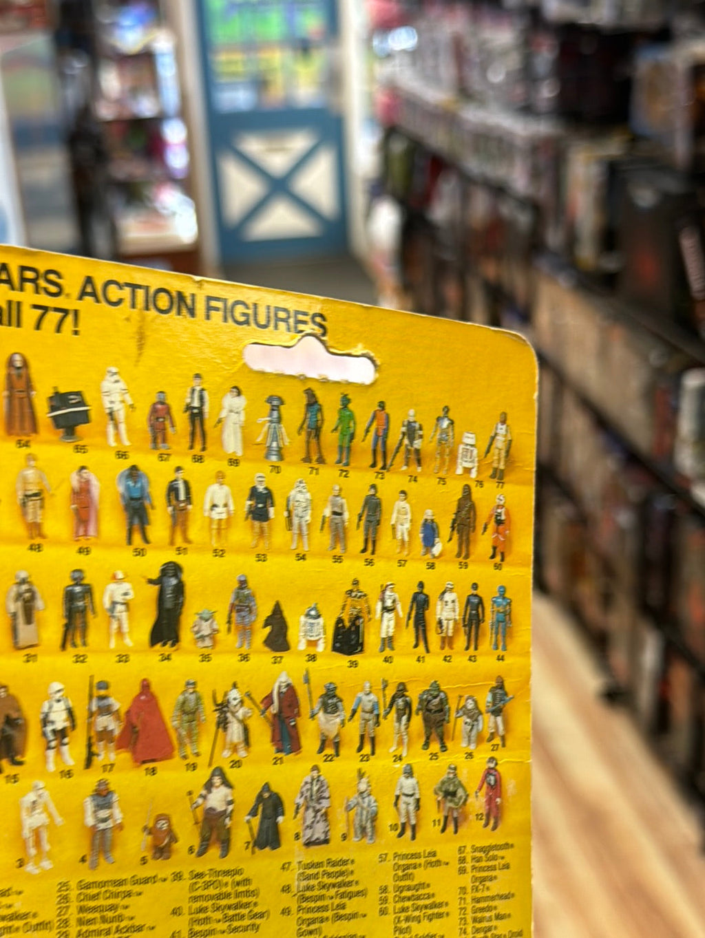 Squid Head Lando 77A ROTJ 1722 (Vintage Star Wars, Kenner) SEALED product image 15, provided for visual reference and
