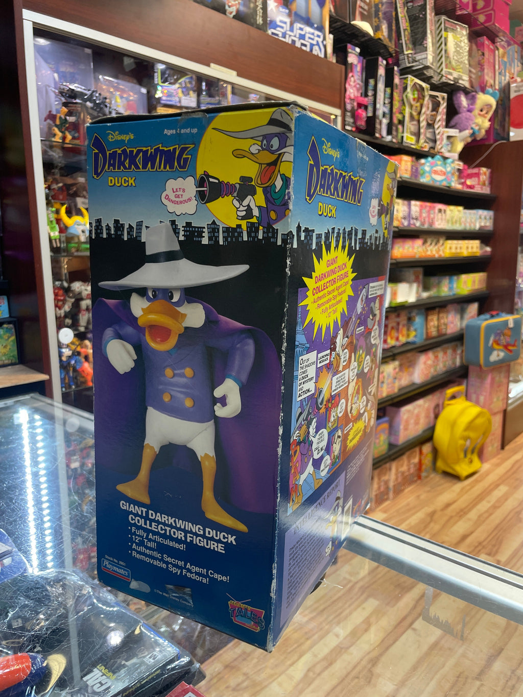 Darkwing Duck 12" (Vintage Disney, Playmates) **COMPLETE** product image 6, provided for visual reference and product detail