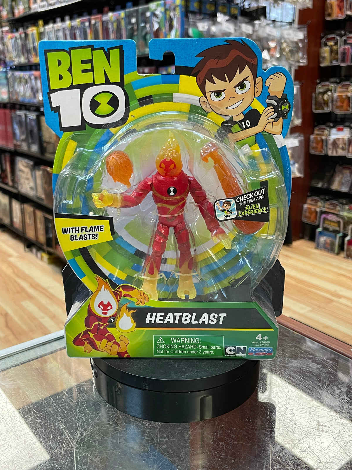 Heatblast (Ben 10, Playmates) NEW product image 1, provided for visual reference and product detail review