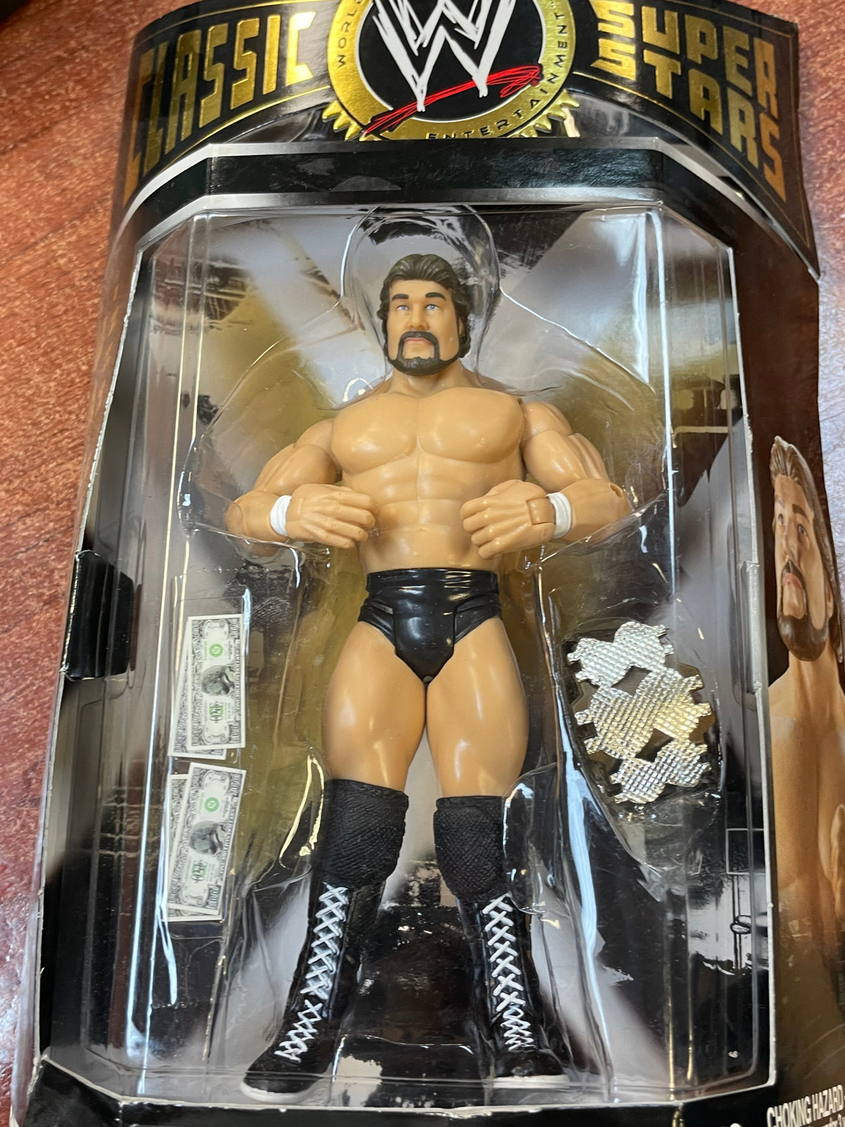 Ted Dibiase (WWF Classic Superstars, Jakks) **SEALED** product image 6, provided for visual reference and product detail