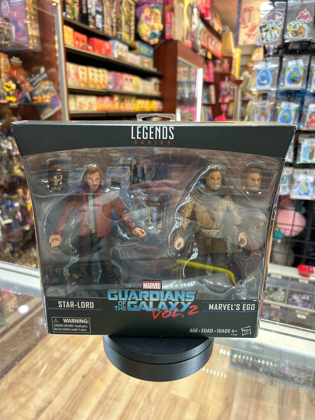Star-Lord & Ego (Marvel Legends, Hasbro) *SEALED* product image 1, provided for visual reference and product detail review