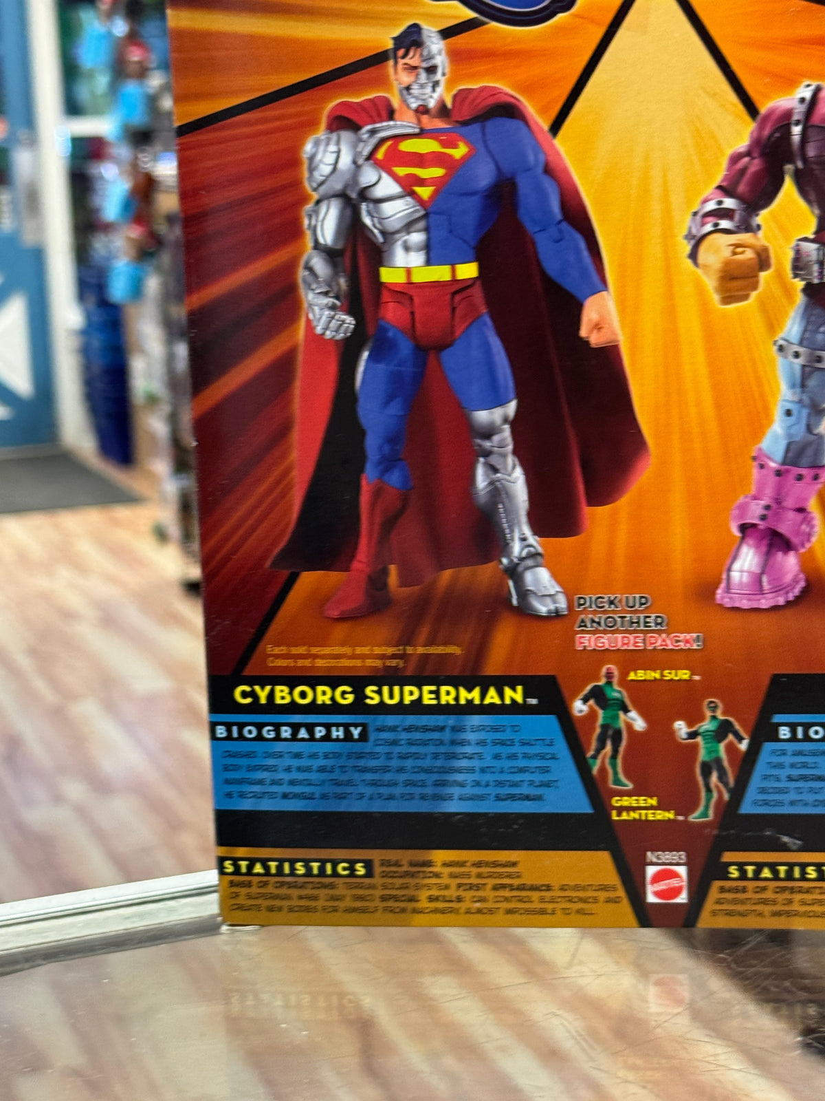 Cyborg Superman vs Mongul (DC Universe, Mattel) product image 8, provided for visual reference and product detail review